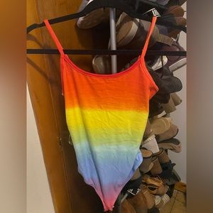 Rainbow bodysuit not worn